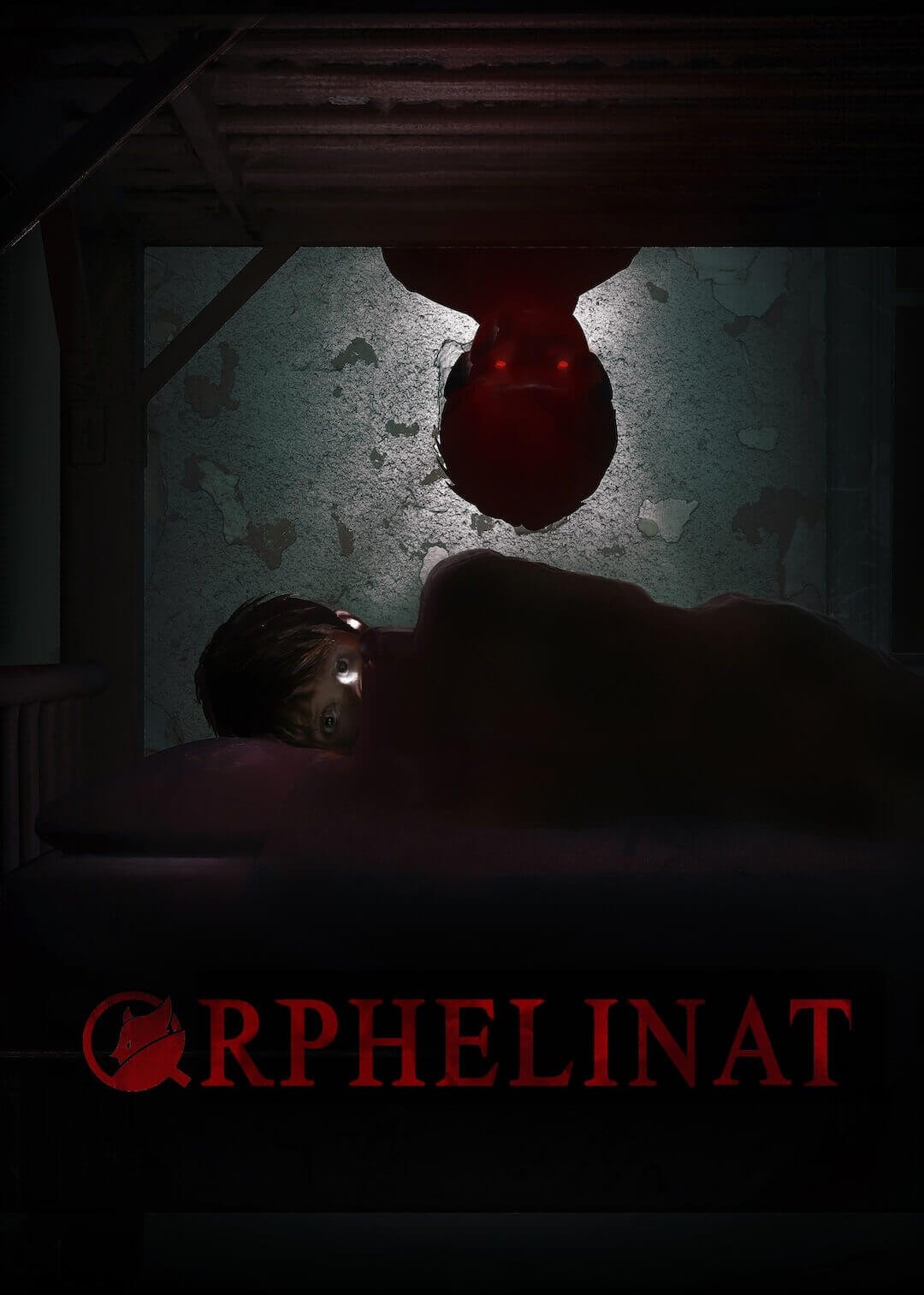 Ambiance horrifique et angoissante d'une chambre d'Orphelinat