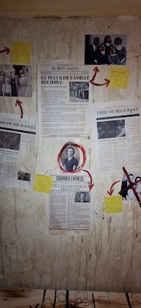 le cas wilson escape game horreur 200 journeaux panneaux journaux neutrres